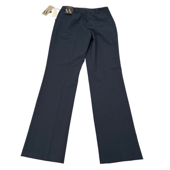 Worthington Womens High-Rise Modern Petrol Blue Trouser Pants Size 2 - Picture 2 of 12
